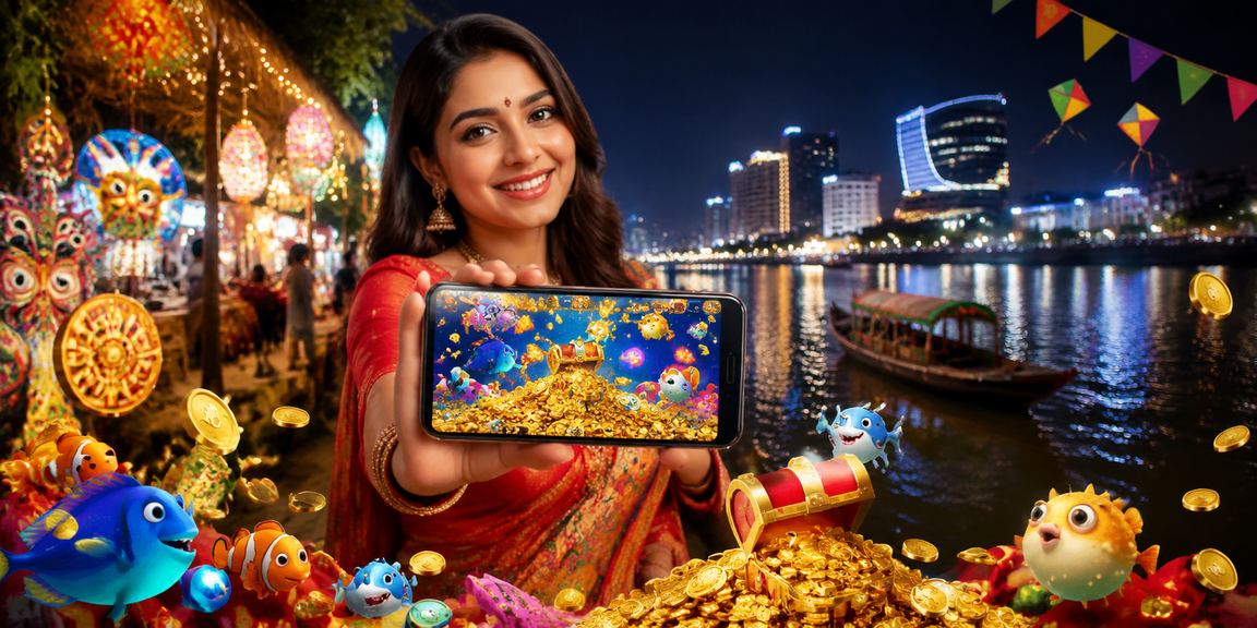 ywkk fishing game financial transaction scene on Pohela Boishakh in Chattogram